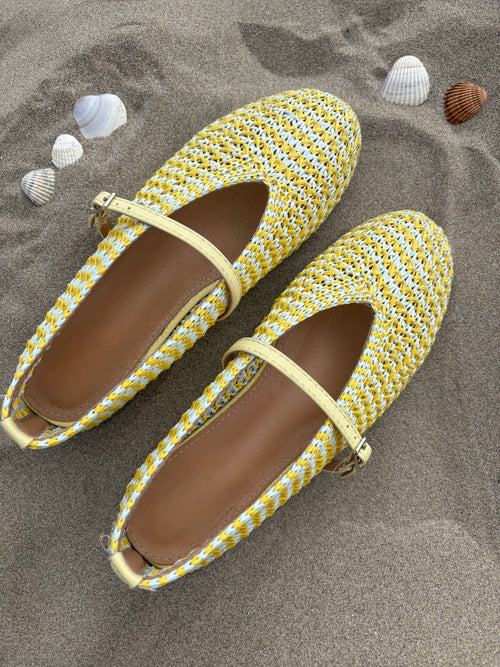 Ballerines tressées