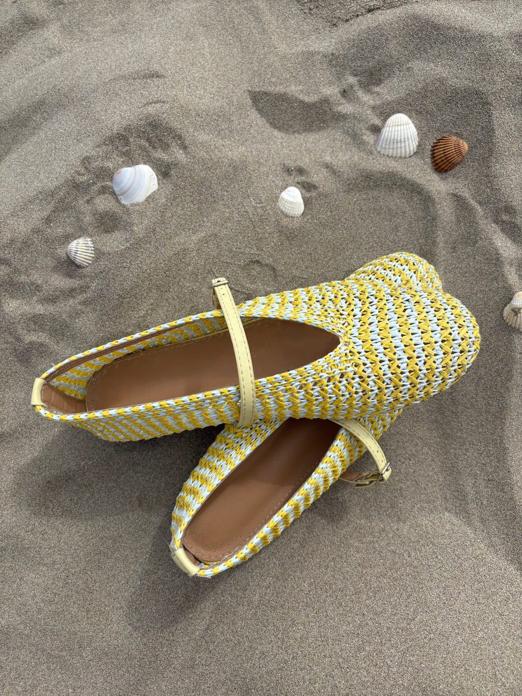 Ballerines tressées